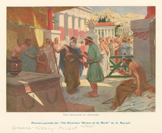 The ostracism of Aristides