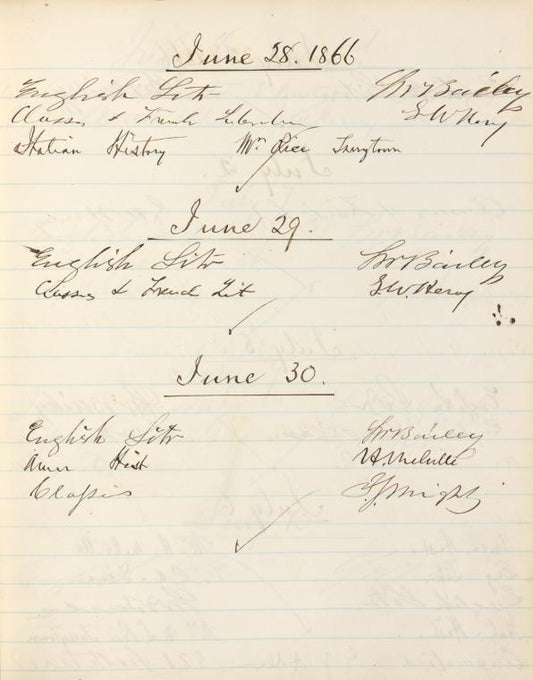Entry for 1866 June 30