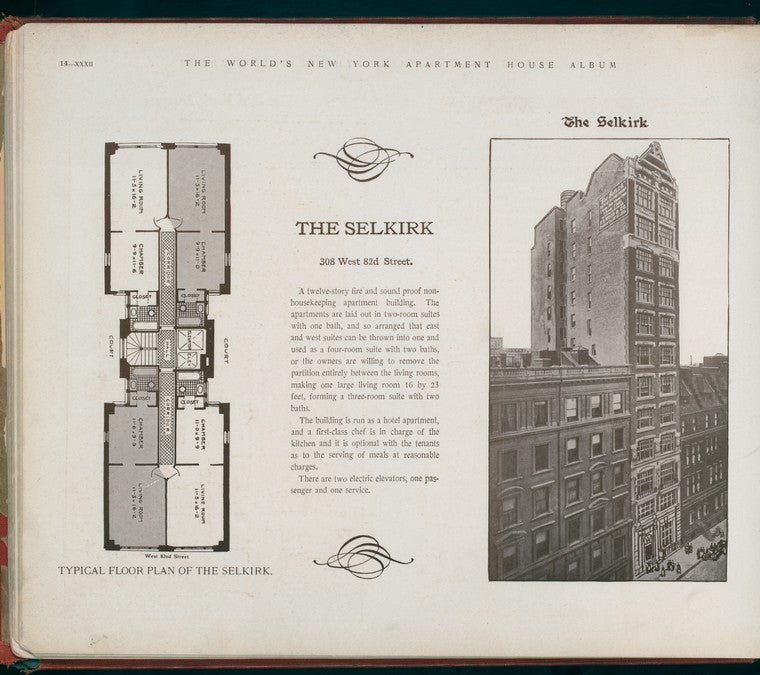The Selkirk. 308 West 82nd Street.