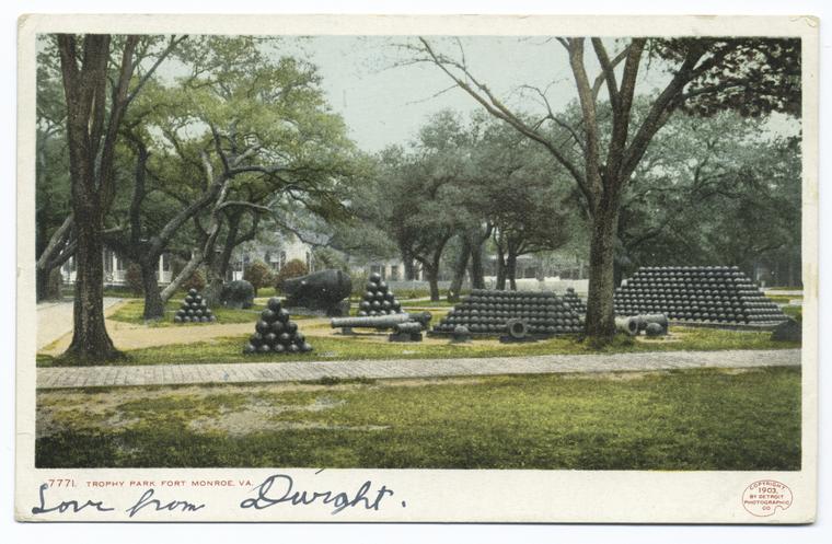 Trophy Park, Fort Monroe, Va.