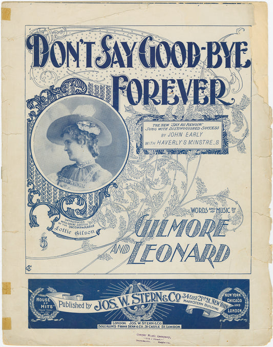 Don't say good-bye forever