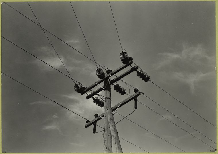 Telephone pole and line (mirror image of #8)