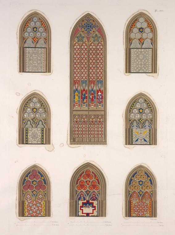 Stained glass windows