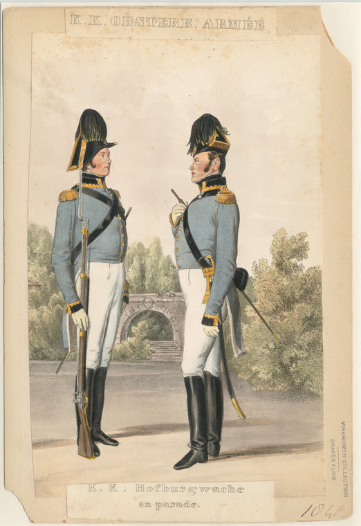 K.K. Oestere. Armée, Hofburgwache en Parade
