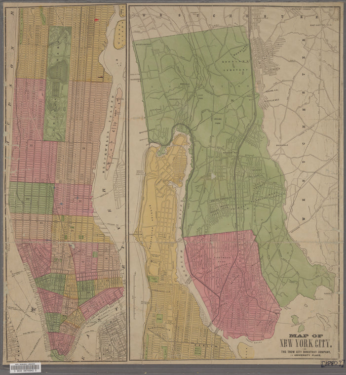 Map of New York City