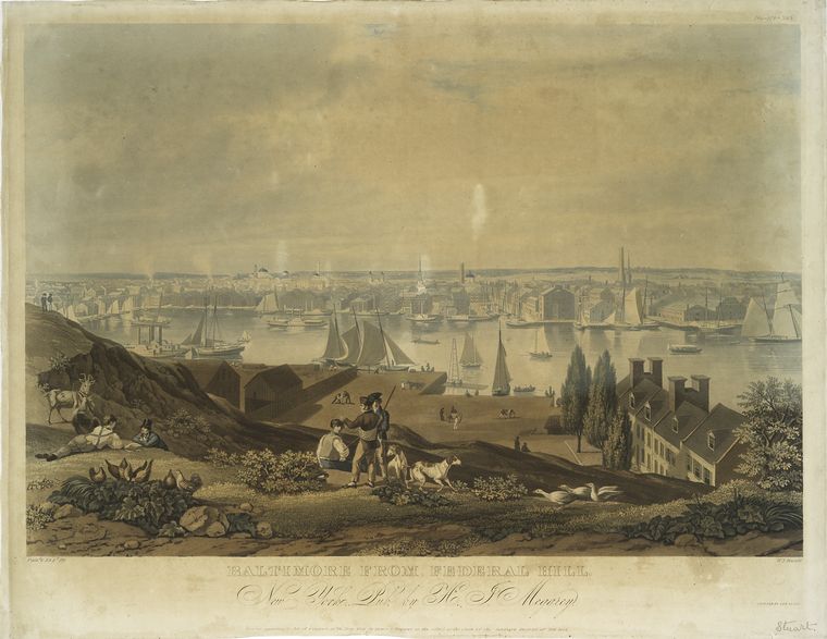 Baltimore from Federal Hill.