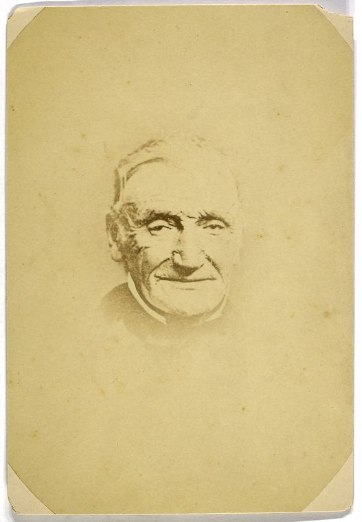 Unidentified old man - portrait
