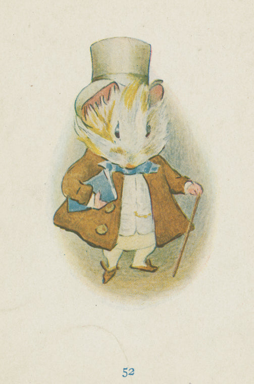 And his whiskers and buttons were very big