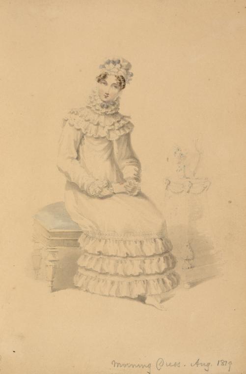 Morning dress, August 1819.