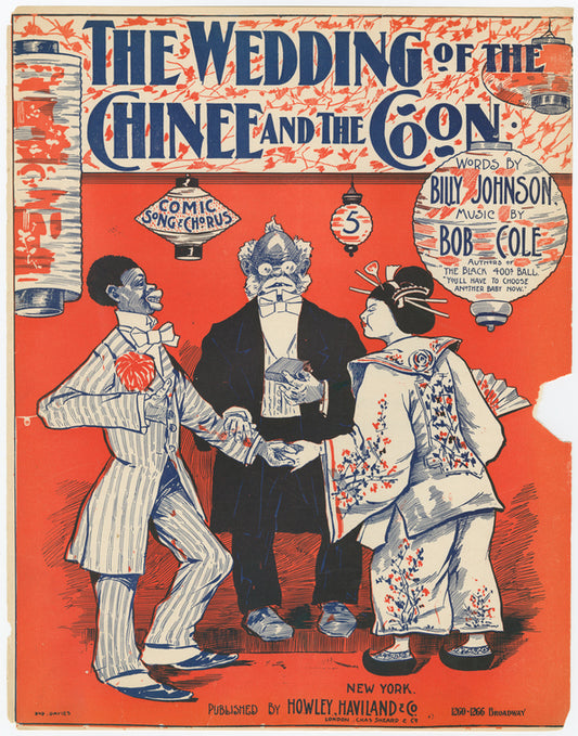 The wedding of the Chinee and the Coon