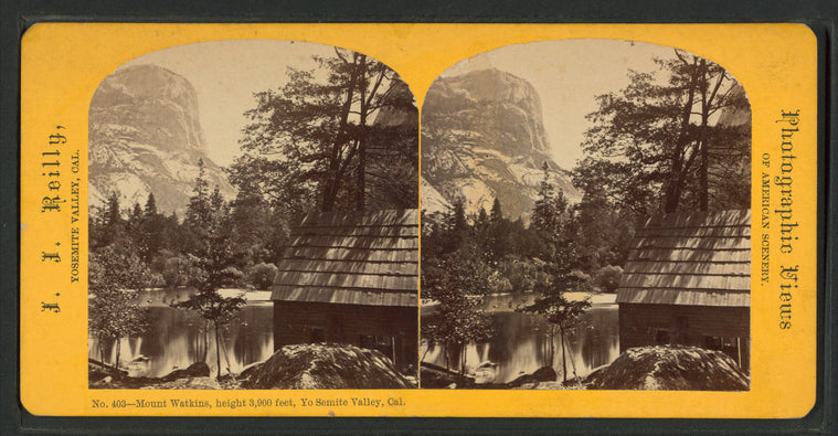 Mount Watkins, height 3,900 feet, Yo Semite Valley, Cal.