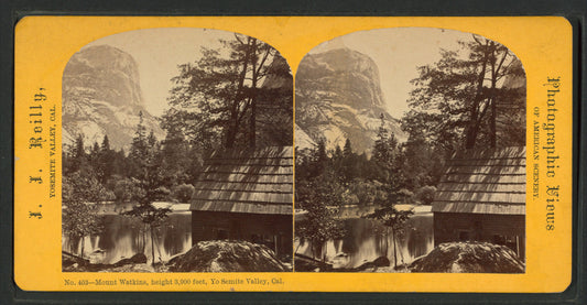 Mount Watkins, height 3,900 feet, Yo Semite Valley, Cal.