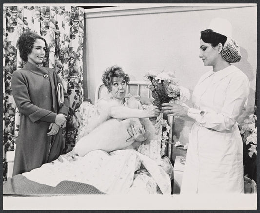 Marian Hailey, Dorothy Loudon and Doris Dowling in the 1973 stage production The Women