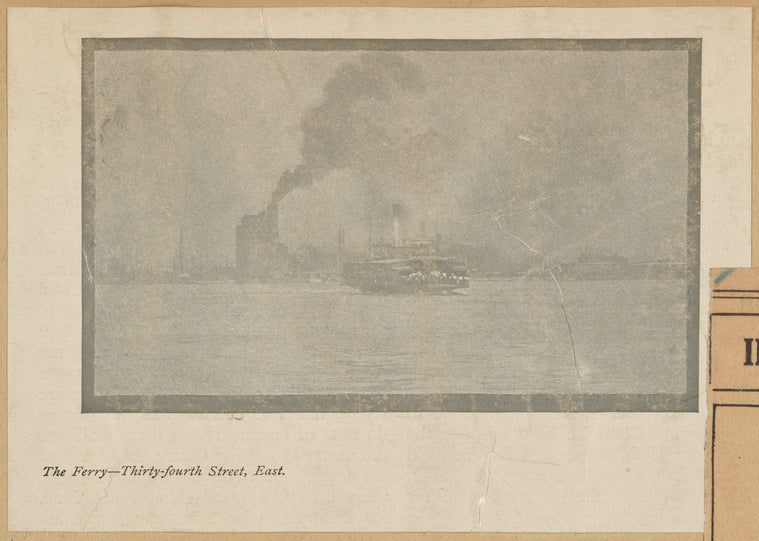 The Ferry-- Thirty-fourth Street, East