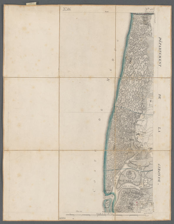 Carte de France de Cassini