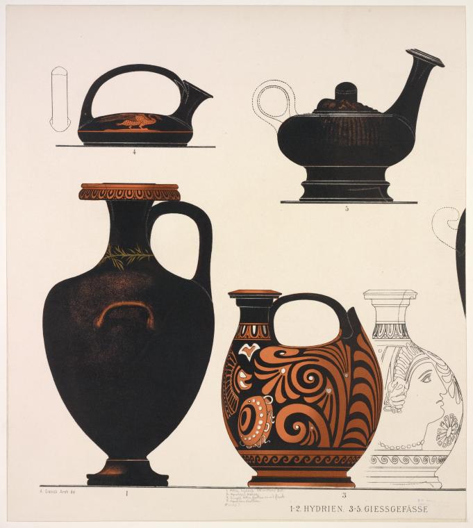Jugs and small pouring vessels