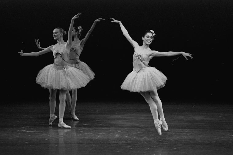 New York City Ballet production of "La Source" with Susan Pilarre, choreography by George Balanchine (New York)