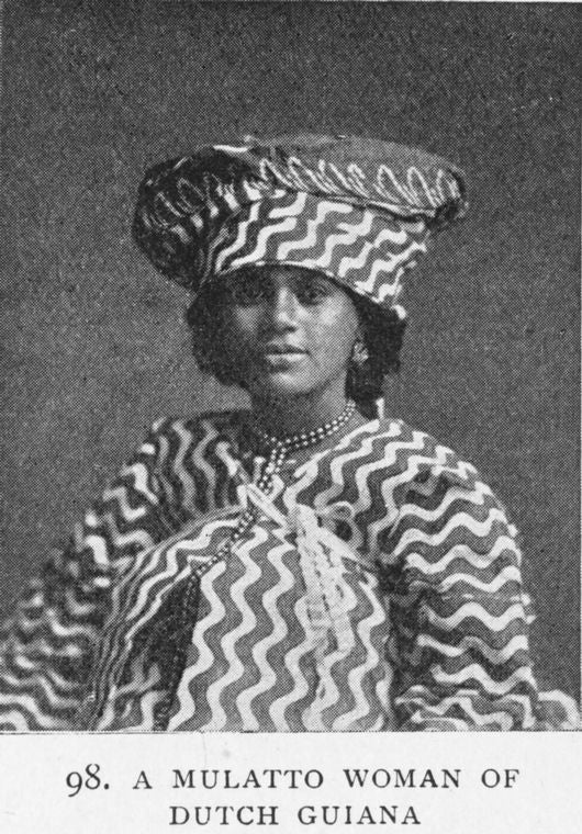 A mulatto woman of Dutch Guiana.