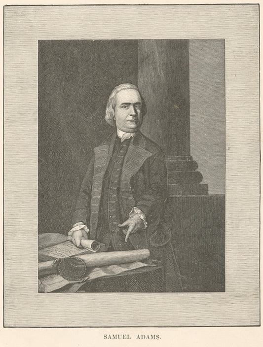 Of useful knowledge : Samuels Adams [from 'The American Magazine,' vol. 1, no. 9].