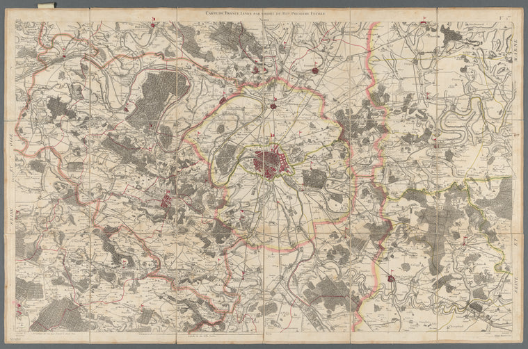 Carte de France de Cassini