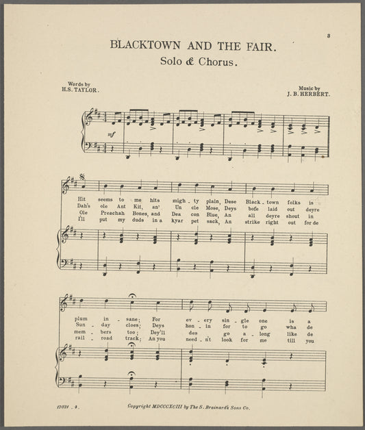 Blacktown and the fair