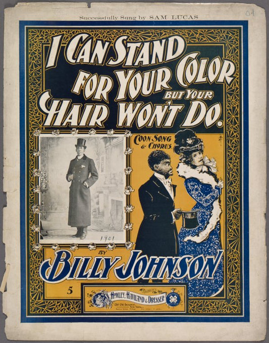 I can stand for your color but your hair won't do