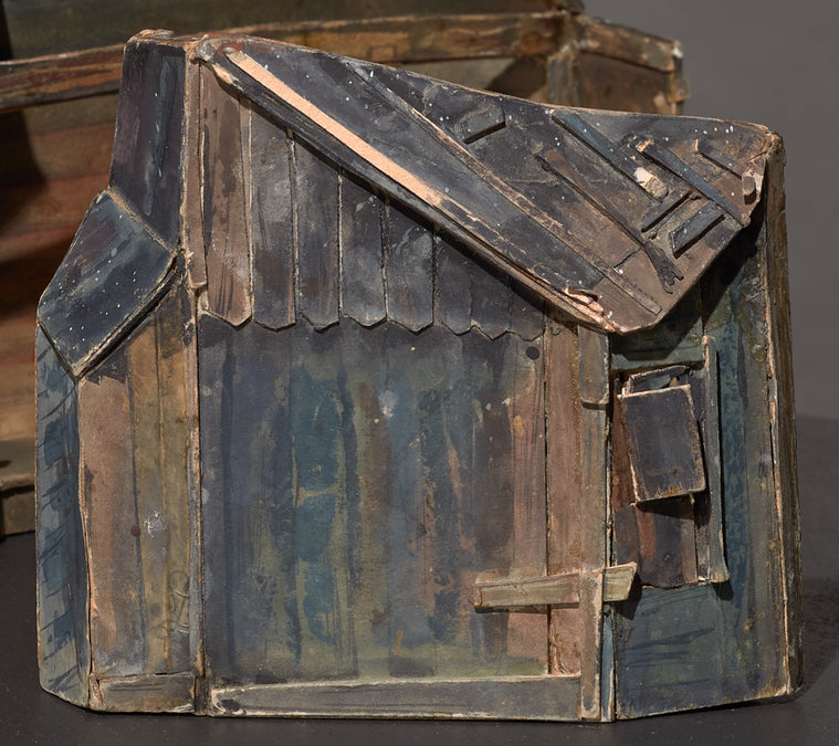 Fiddler on the roof: house set model element