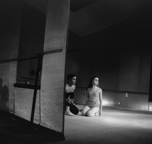 New York City Ballet production of "Afternoon of a Faun" with Patricia McBride and Edward Villella, choreography by Jerome Robbins (New York)