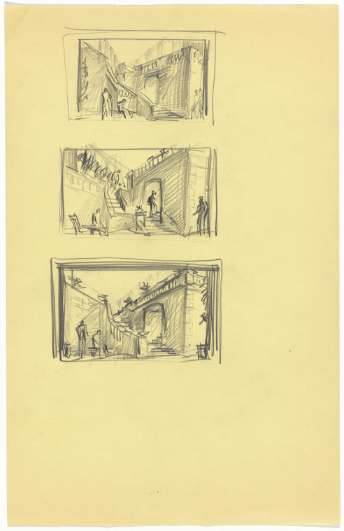 Candle in the Wind, first sketches