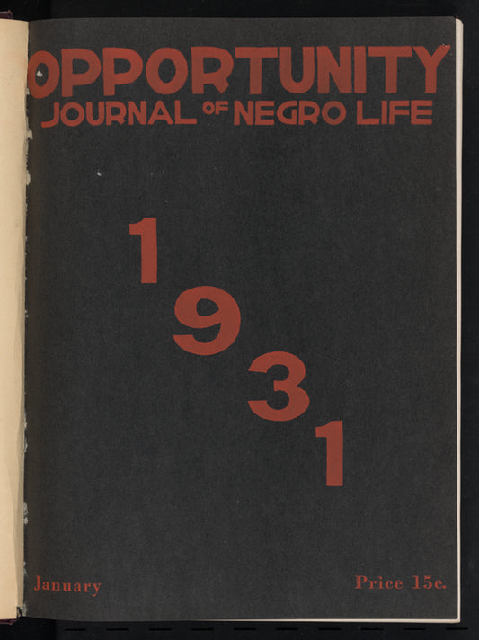 Opportunity: journal of Negro life