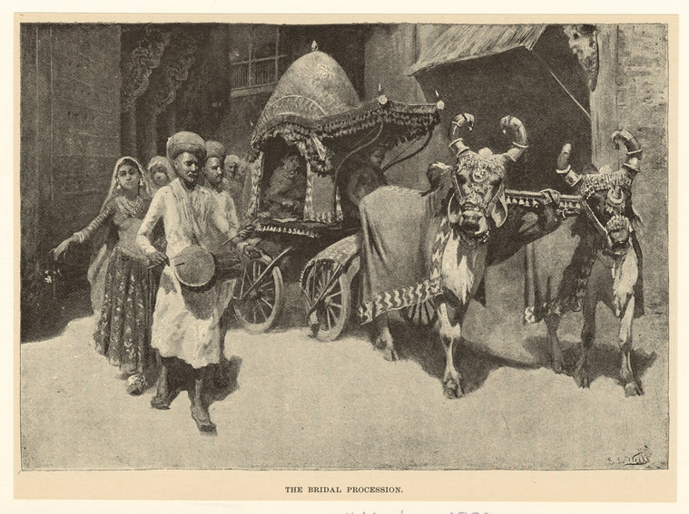 The bridal procession
