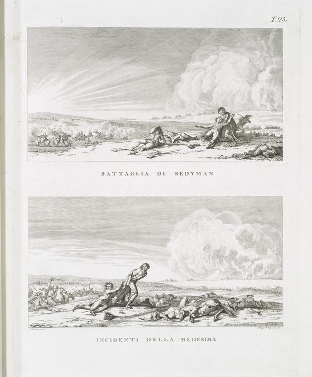 Battaglia di Sedyman; Incidenti della medesima.