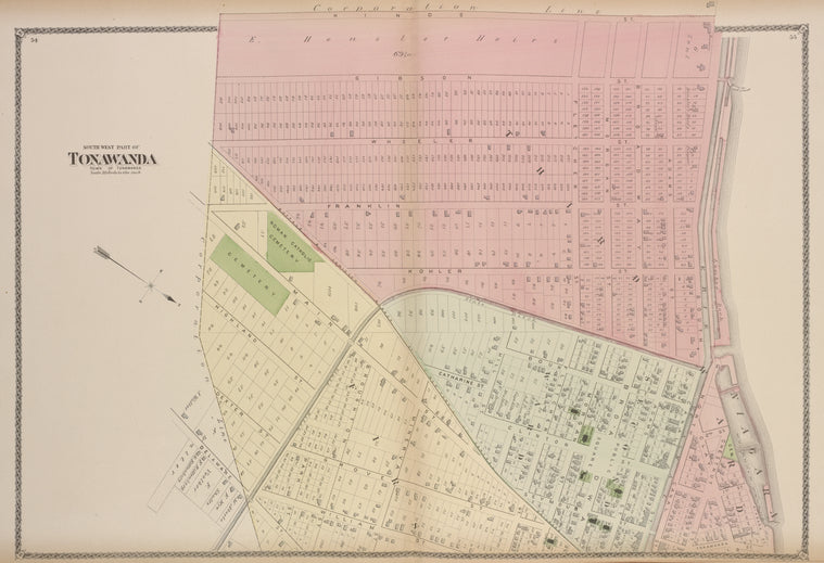 South West Part of Tonawanda [Village]
