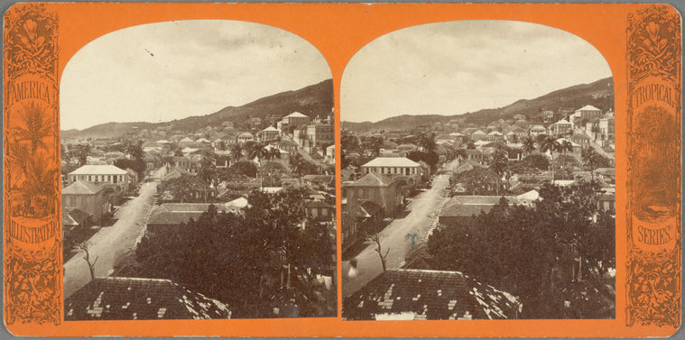 Panorama of St. Thomas, W. I.