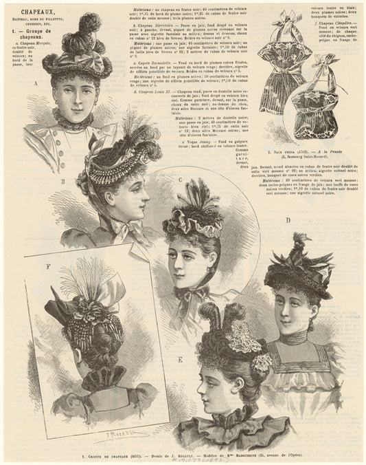Groupe de chapeaux