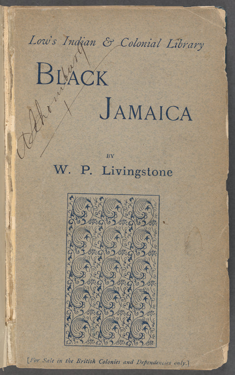 Black Jamaica : a study in evolution
