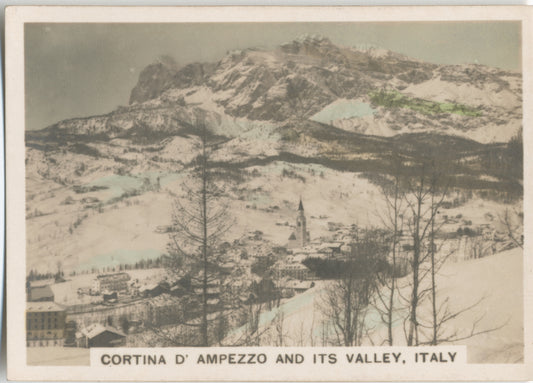 Cortina D'Ampezzo and its Valley, Italy.