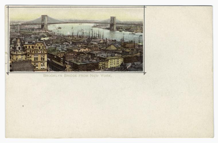 Brooklyn Bridge from New York.