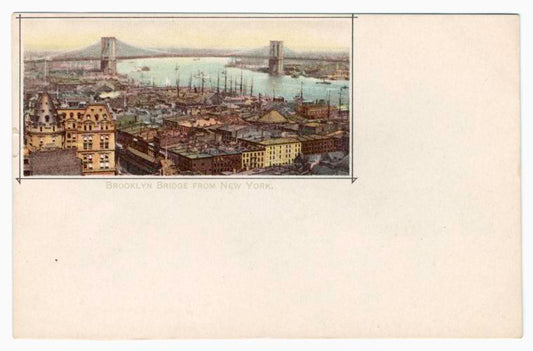 Brooklyn Bridge from New York.