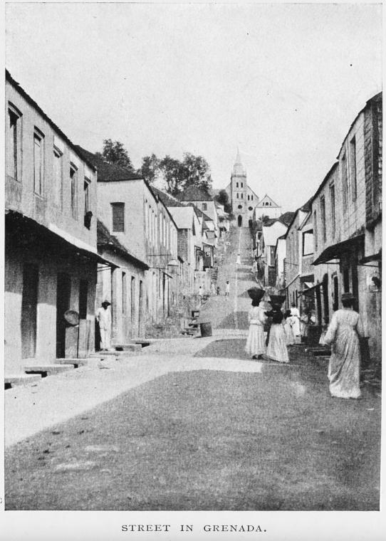 Street in Grenada.