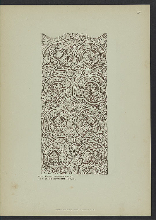 Kolonna baptisteriia. Piza. XI v.