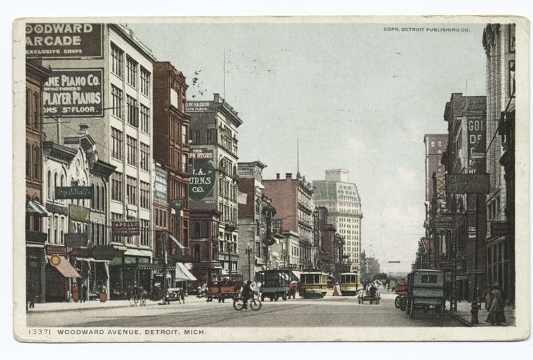 Woodward Avenue, Detroit, Mich.