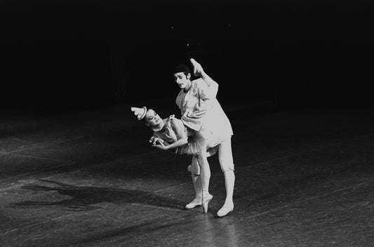 New York City Ballet production of "Harlequinade" with Elise Flagg and Deni Lamont, choreography by George Balanchine (New York)