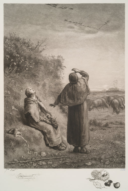 L'automne, d'après Millet.