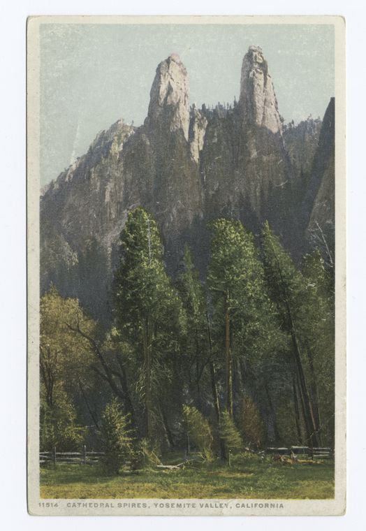 Cathedral Spires, Yosemite Valley, Calif.