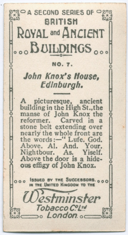 John Knox's house, Edinburgh.
