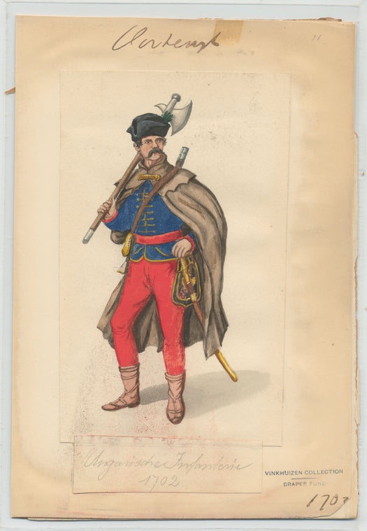 Ungarische Infanterie. 1702