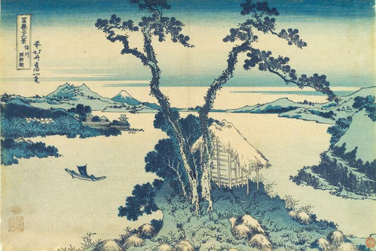 Lake Suwa, Province of Shinano.
