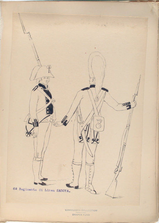 6-o Regimento di Linea SABOYA. [1806]