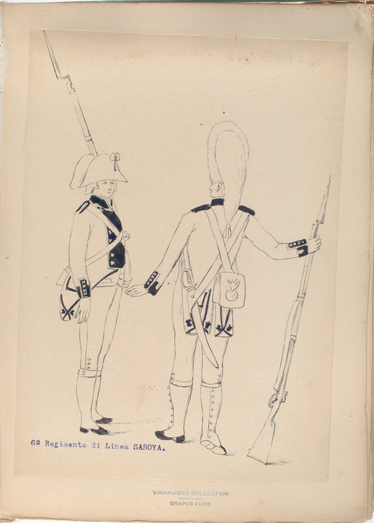 6-o Regimento di Linea SABOYA. [1806]